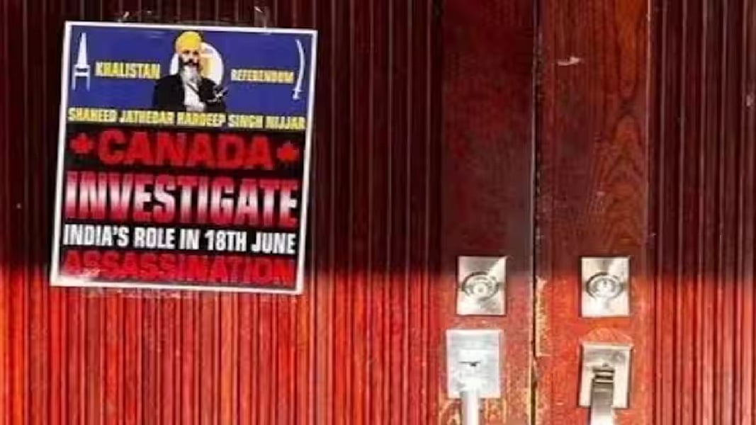कनाडा में हिंदू मंदिर को फिर बनाया गया निशाना।