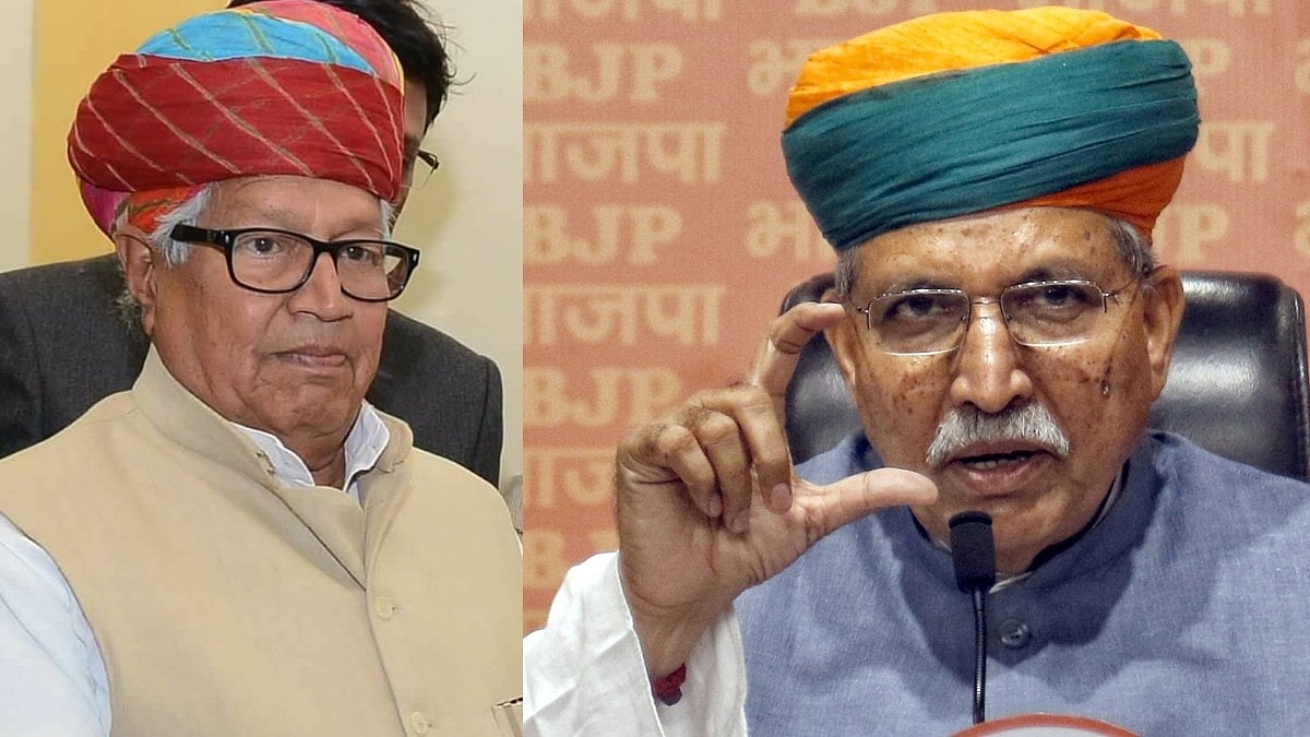 राजस्थान बीजेपी में बवाल: वरिष्ठ नेता कैलाश मेघवाल ने कानून मंत्री अर्जुन मेघवाल को बताया 'भ्रष्टाचारी नंबर-1'