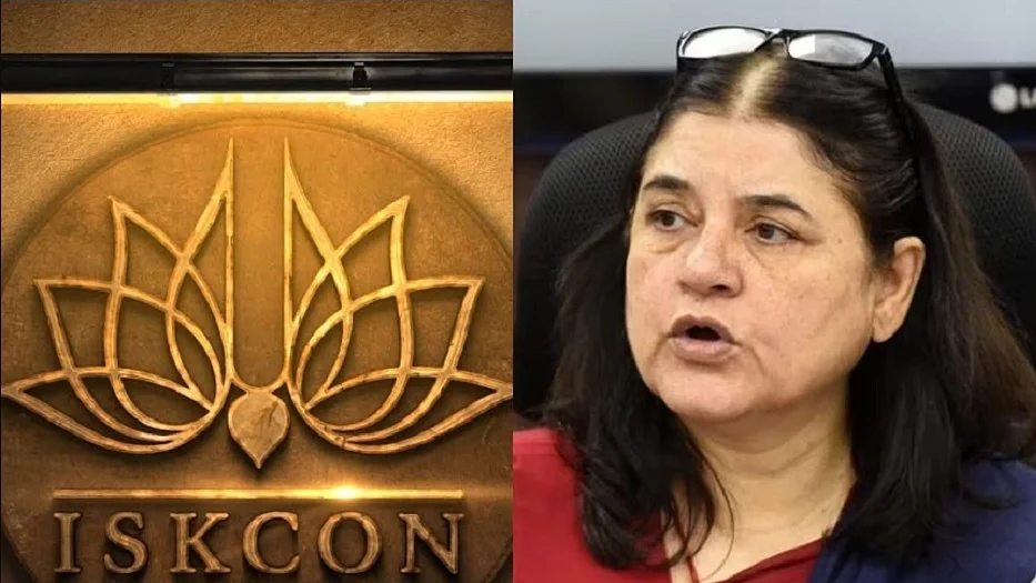 ISKCON ने बीजेपी सांसद मेनका गांधी को भेजा 100 करोड़ का मानहानि नोटिस