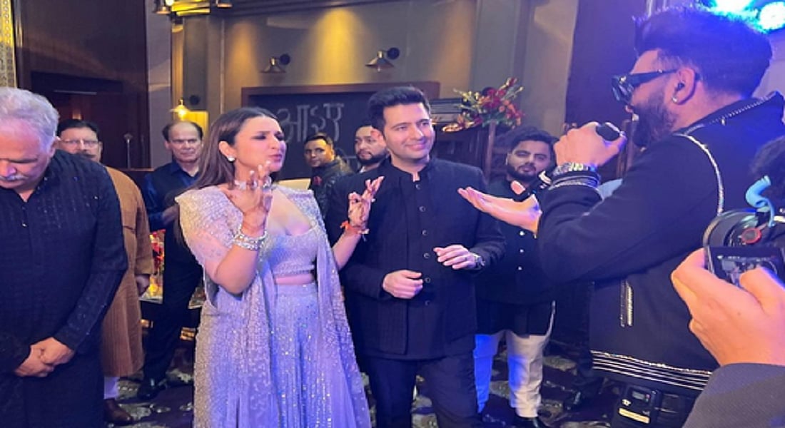 उदयपुर में परिणीति-राघव चड्ढा की शाही शादी, संगीत समारोह से सामने आई पहली तस्वीर, आज लेंगे सात फेरे