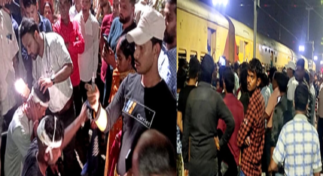 झारखंड में संबलपुर-जम्मूतवी एक्सप्रेस में डकैती, दो यात्रियों को डकैतों ने मारी गोली, 10 राउंड की फायरिंग