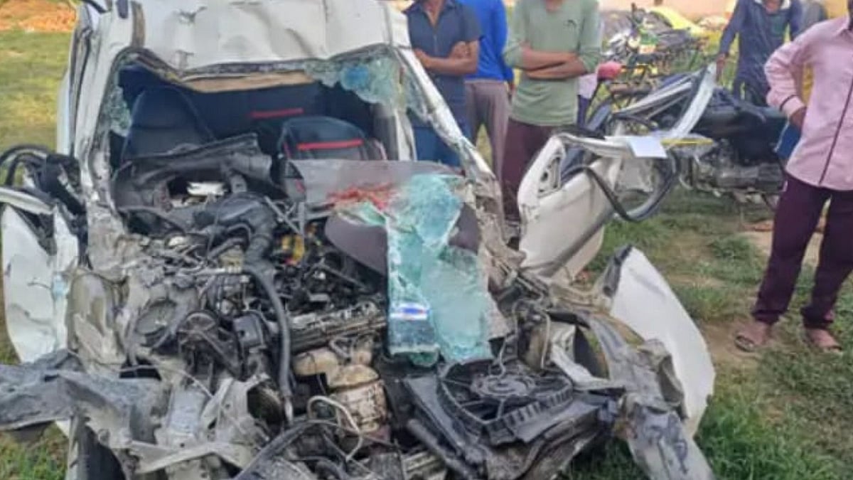 हादसे के बाद की तस्वीर।