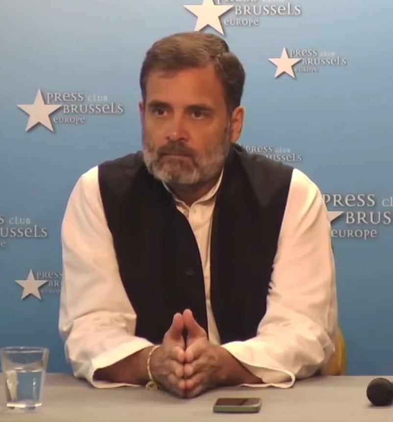 ब्रुसेल्स में राहुल गांधी बोले- धारा 370 पर कांग्रेस का रुख स्पष्ट, देश की हर आवाज सुनी जानी चाहिए