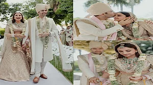 Parineeti-Raghav Wedding: परिणीति चोपड़ा और राघव चड्ढा की शादी के बाद पहली तस्वीर आई सामने, इस लुक में आए नजर