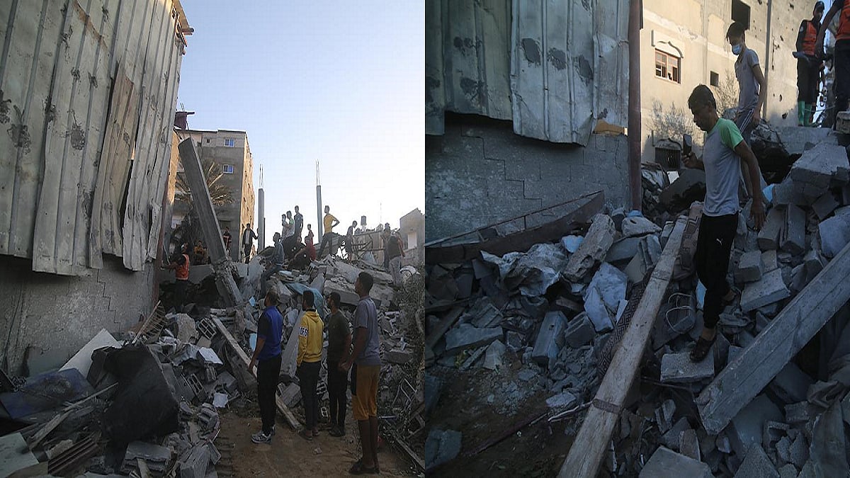 गाजा में इजरायली बमबारी में 42 फिलिस्तीनियों की मौत, 150 से ज्यादा घायल, IDF ने शरणार्थी शिविर को बनाया निशाना