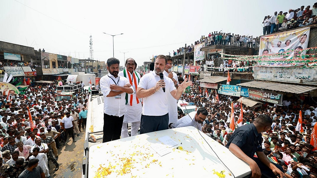 राहुल गांधी ने तेलंगाना में जातीय जनगणना का किया वादा