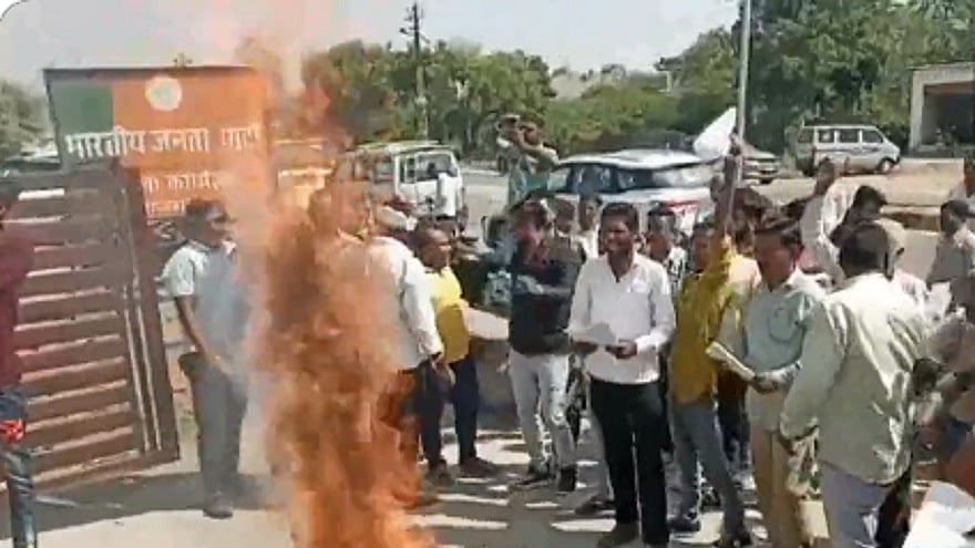राजस्थान में उम्मीदवारों की सूची पर BJP में बवाल, राजसमंद में ऑफिस में तोड़फोड़