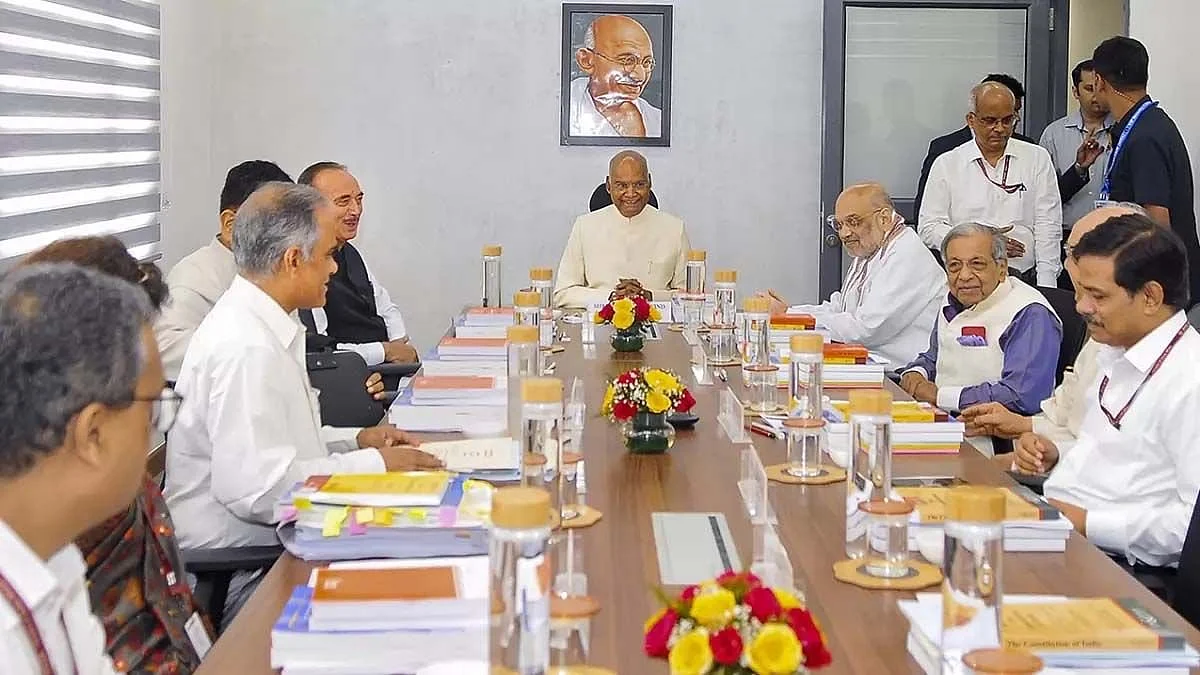 कोविंद कमेटी की पहली बैठक 23 सितंबर को दिल्ली में हुई थी (फोटो - ऑल इंडिया रेडियो न्यूज़)