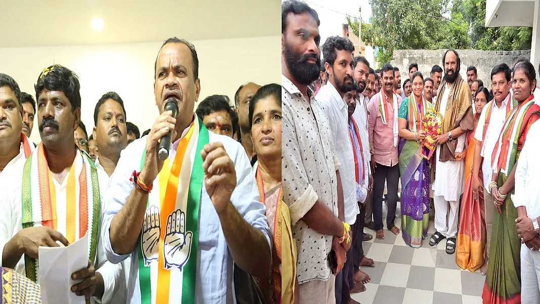 तेलंगाना में पूर्व MLC ने BRS छोड़ा, 2 नगरपालिका अध्यक्ष कांग्रेस में शामिल
