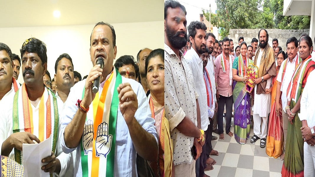 तेलंगाना में पूर्व MLC ने BRS छोड़ा, 2 नगरपालिका अध्यक्ष कांग्रेस में शामिल