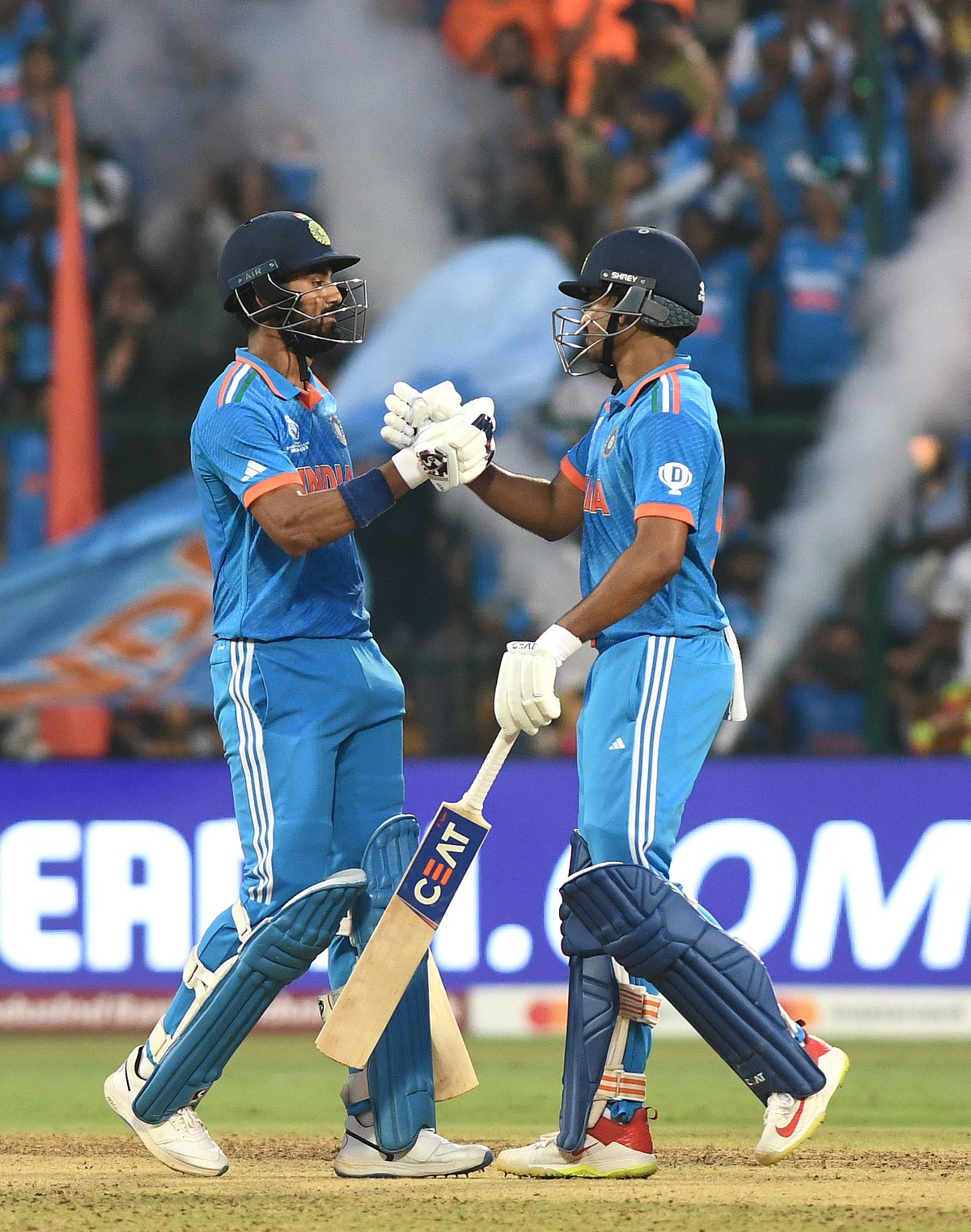 CWC 2023: टीम इंडिया के मध्यक्रम की किस्मत का आधार बनकर उभरे श्रेयस अय्यर और केएल राहुल, शानदार रहा प्रदर्शन