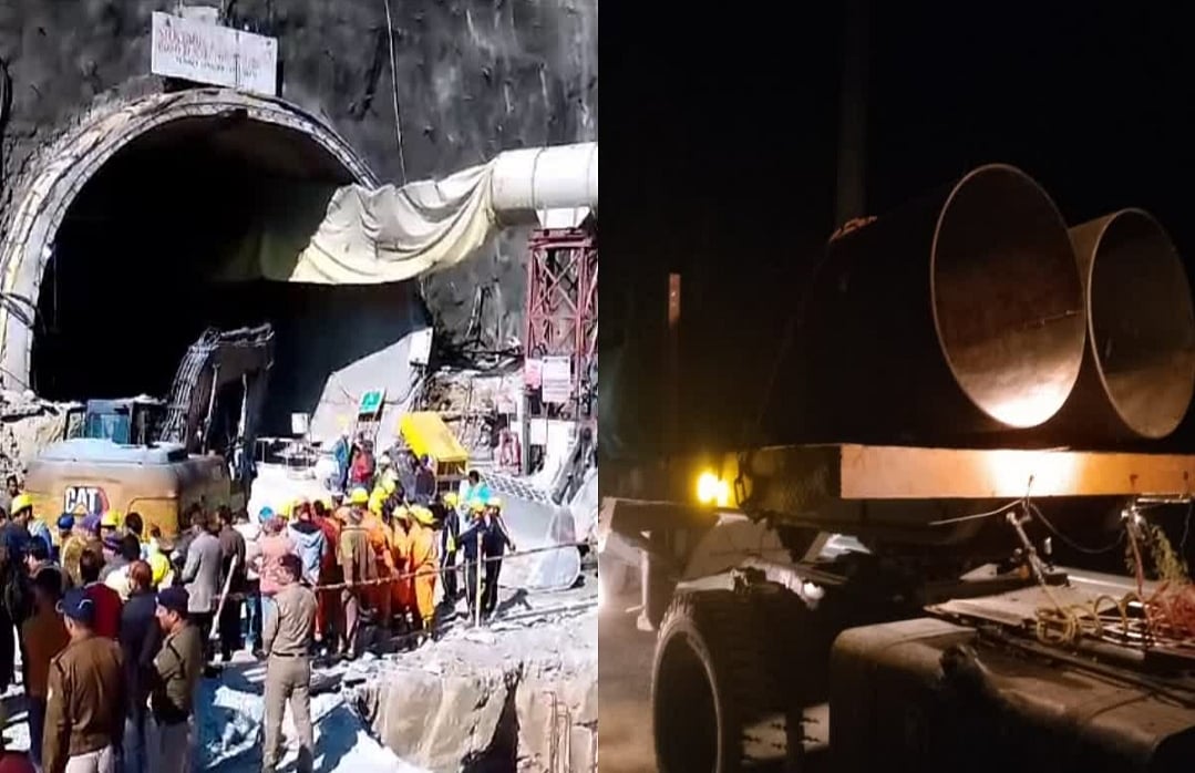 यमुनोत्री टनल हादसे में फंसे मजदूरों का रेस्क्यू ऑपरेशन जारी, SDRF कमान्डेंट ने बताया  कब तक निकल पाएंगे लोग