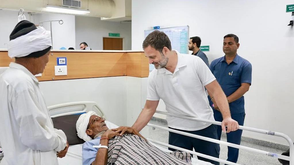 राहुल गांधी ने राजस्थान के स्वास्थ्य बीमा लाभार्थियों से मुलाकात का वीडियो किया शेयर