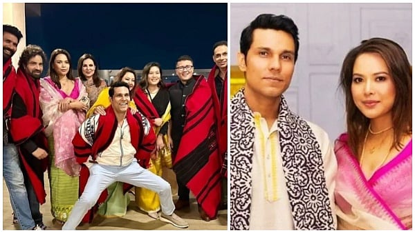 सिनेजीवन: रणदीप हुड्डा-लिन लैशराम की प्री-वेडिंग फंक्शन की तस्वीरें आई सामने और वरुण धवन ने कृति संग शेयर की तस्वीर