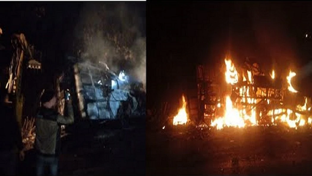 बिना परमिट के चल रही थी गुना मेंं हादसे का शिकार हुई बस, कांग्रेस ने BJP सरकार को घेरा