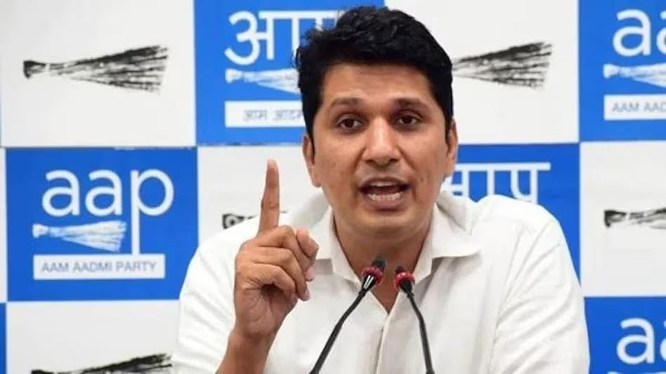 गुजरात की जेल में बैठे गैंगस्टर राजधानी में चला रहे गैंग, BJP के राज में दिल्ली की कानून-व्यवस्था चरमराई: AAP का आरोप