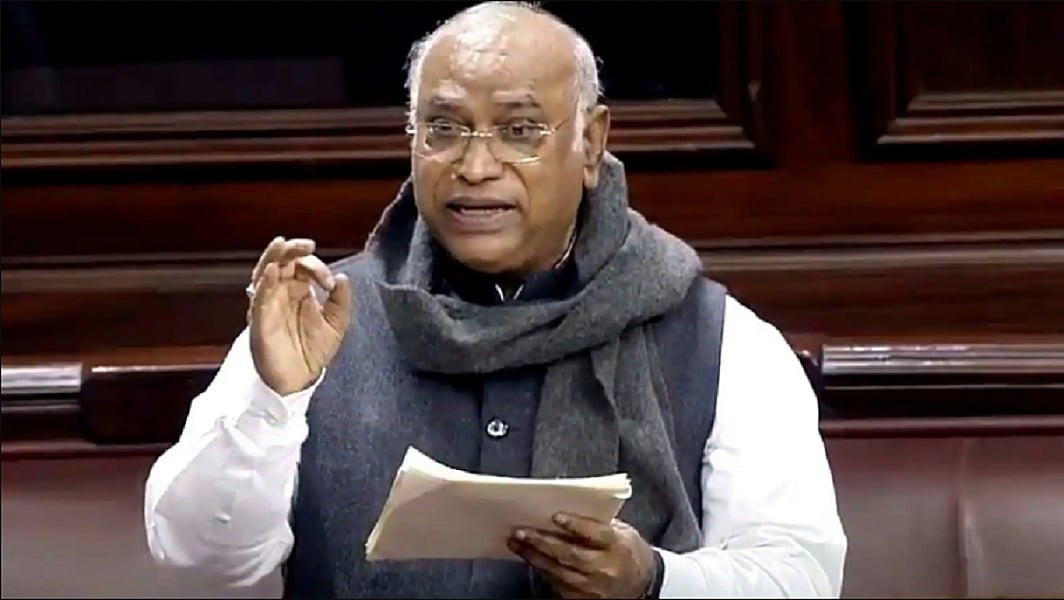 खड़गे ने राज्यसभा सभापति को लिखा पत्र, कहा- सुरक्षा चूक पर हो चर्चा, गृह मंत्री दें बयान