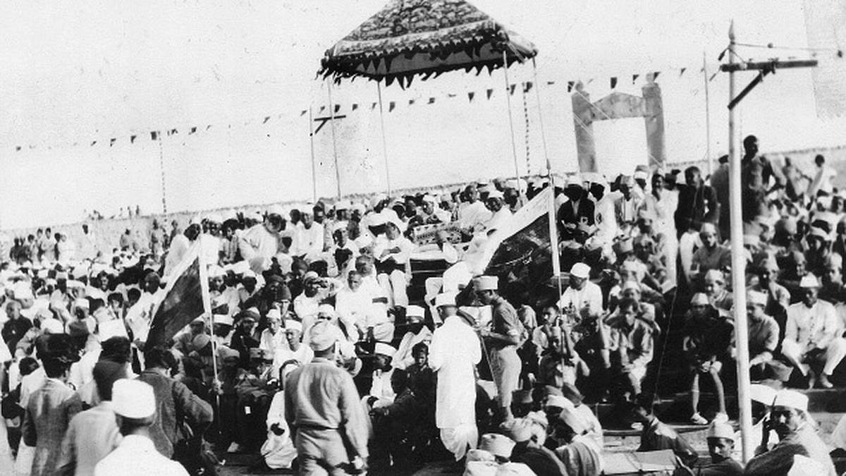 1931 में कराची में हुआ कांग्रेस अधिवेशन : फोटो सौजन्य - inc.in