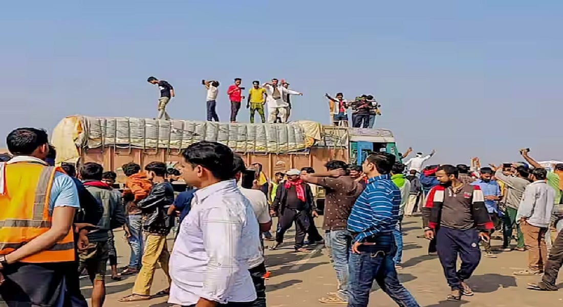 देशभर में नए 'हिट एंड रन' कानून के खिलाफ चक्काजाम का दूसरा दिन, ट्रांसपोर्ट सिस्टम ठप, बढ़ी मुश्किलें