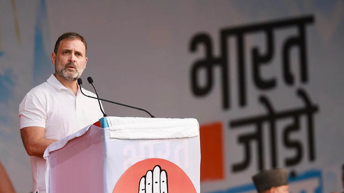 राहुल गांधी ने चुटकुले से नीतीश पर साधा निशाना, बोले- जरा सा दबाव पड़ते ही यू-टर्न ले लेते हैं