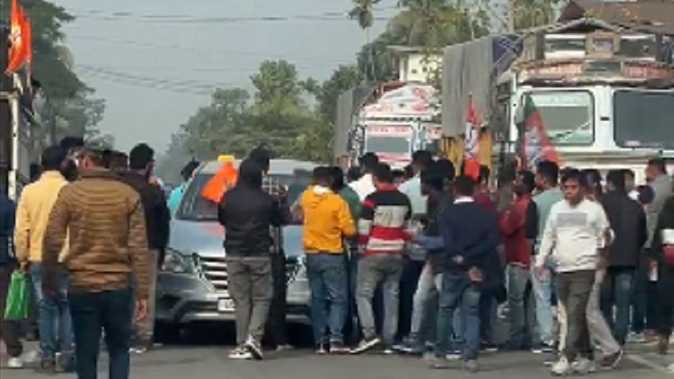 असम में 'भारत जोड़ो न्याय यात्रा' पर फिर हमला