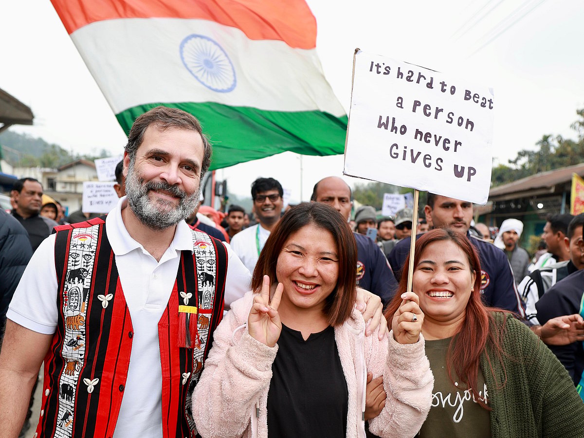 राहुल गांधी ने कहा कि असम में देश की सबसे भ्रष्ट सरकार है।