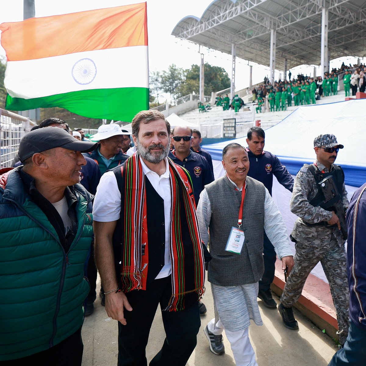 राहुल गांधी ने कहा कि बीजेपी का नफरत भरा हिंसा का मॉडल अन्याय का मॉडल है।