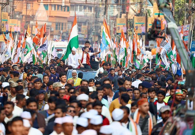 भारत जोड़ो न्याय यात्रा: राहुल गांधी ने कहा- देश में RSS और BJP की विचारधारा ने हिंसा और नफरत फैला रखी है