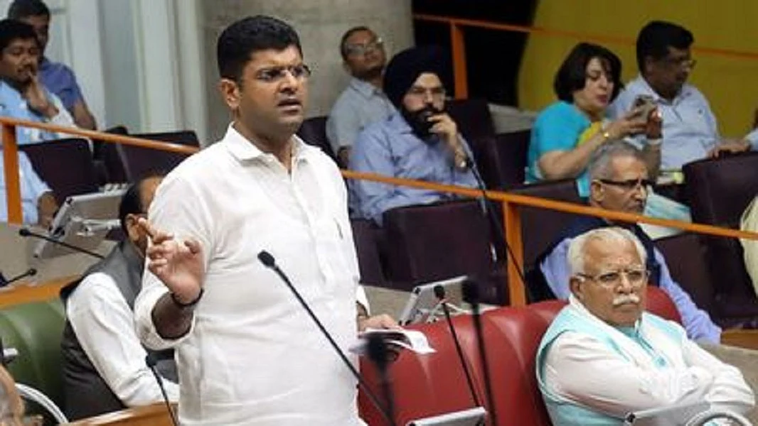 हरियाणा विधानसभाः अपने ही विधायक ने BJP-JJP सरकार की उधेड़ी बखिया, दुष्यंत पर बोला हमला