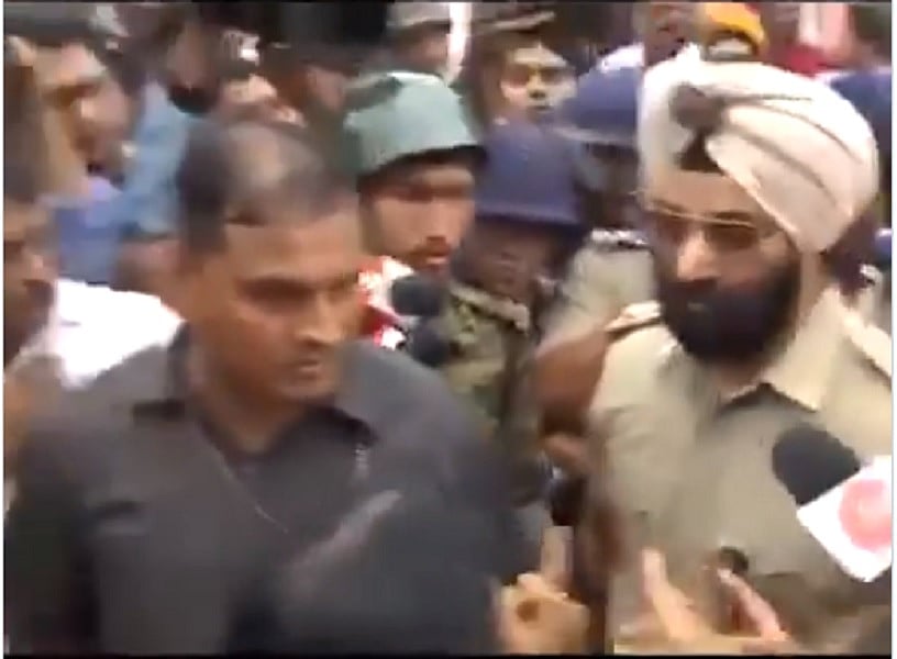 संदेशखाली में सिख IPS को कहा खालिस्तानी, BJP नेताओं पर आरोप, करारा जवाब मिलने पर भागे पीछे, वीडियो देखें