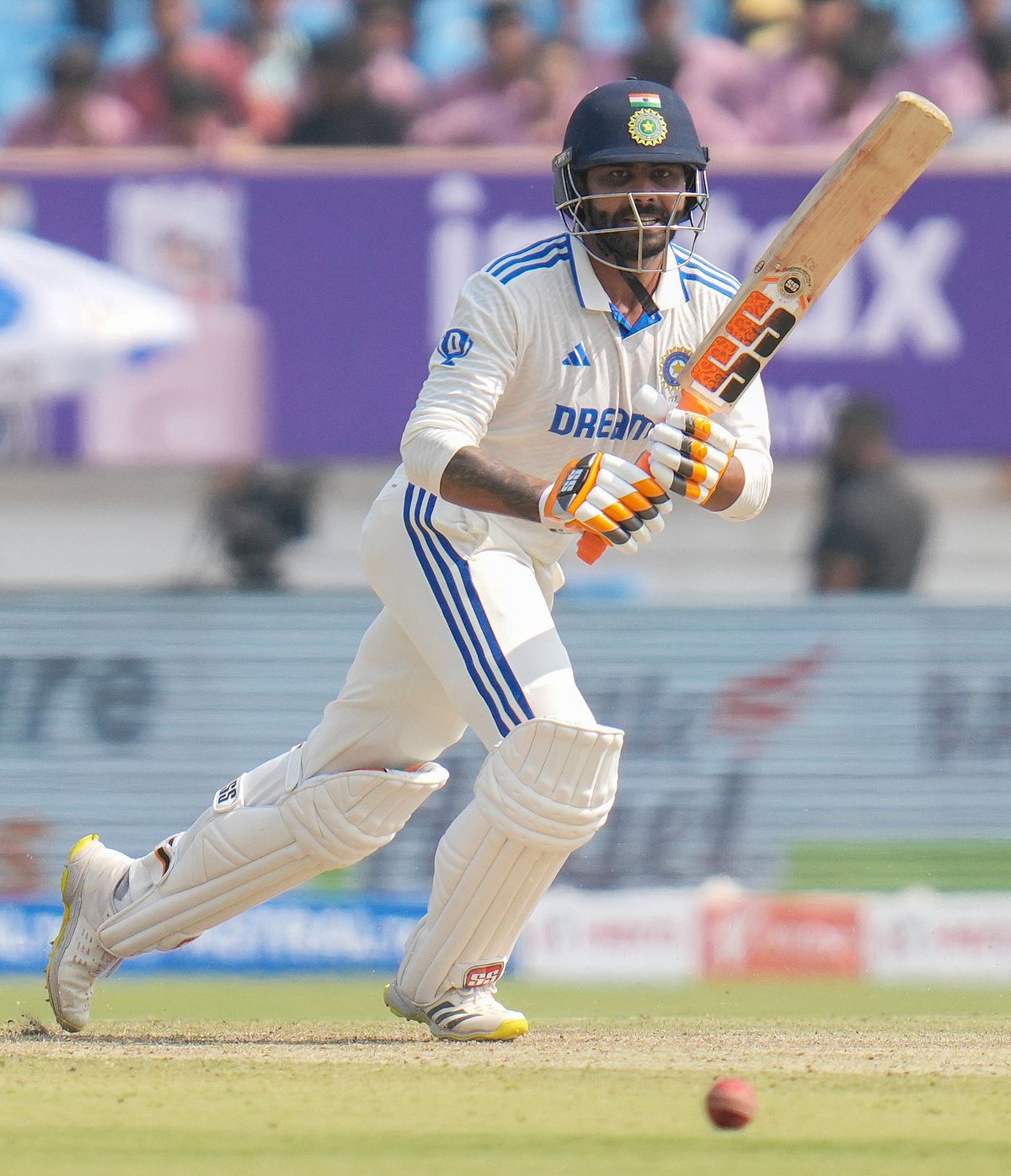 IND vs ENG 3rd Test Day 2: राजकोट टेस्ट के दूसरे दिन लंच तक भारत 388/7, जडेजा ने बनाए 112 रन 