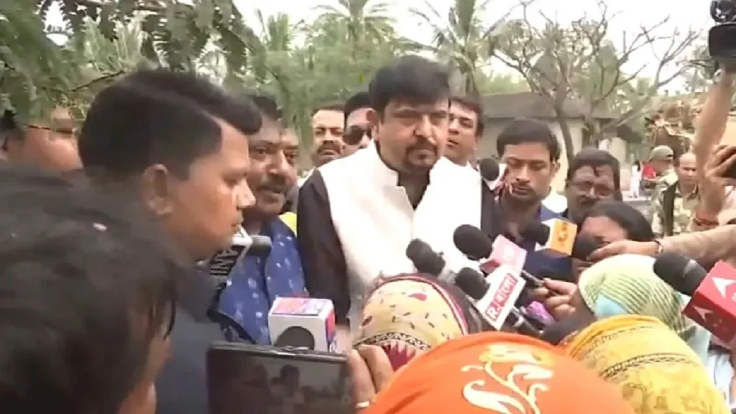 TMC प्रतिनिधिमंडल ने संदेशखाली का दौरा किया, शिकायतों के निवारण के लिए मांगा समय