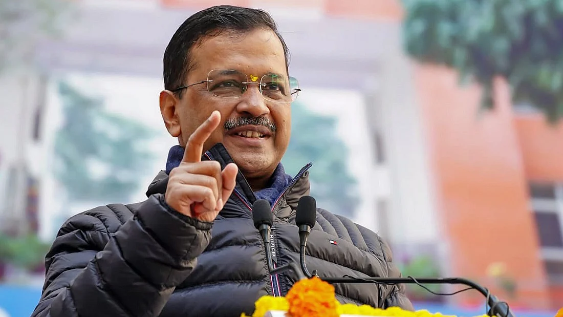 सीएम अरविंद केजरीवाल ने कहा कि आज अधर्म का बोल बाला है>