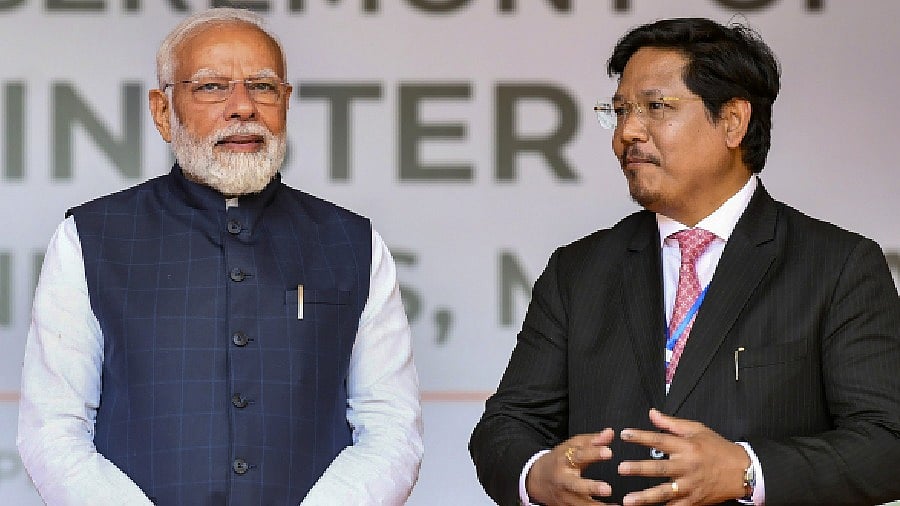 मेघालयः मोदी-शाह ने जिस कॉनराड संगमा को बताया था भ्रष्टतम मुख्यमंत्री, BJP फिर उन्हीं की सरकार में शामिल हुई