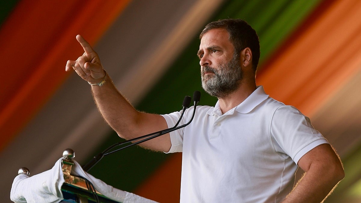 औरंगाबाद में राहुल गांधी ने BJP-RSS पर बोला हमला