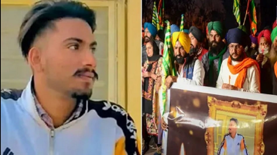 किसान आंदोलन के दौरान मारे गए शुभकरण का बठिंडा में अंतिम संस्कार किया गया