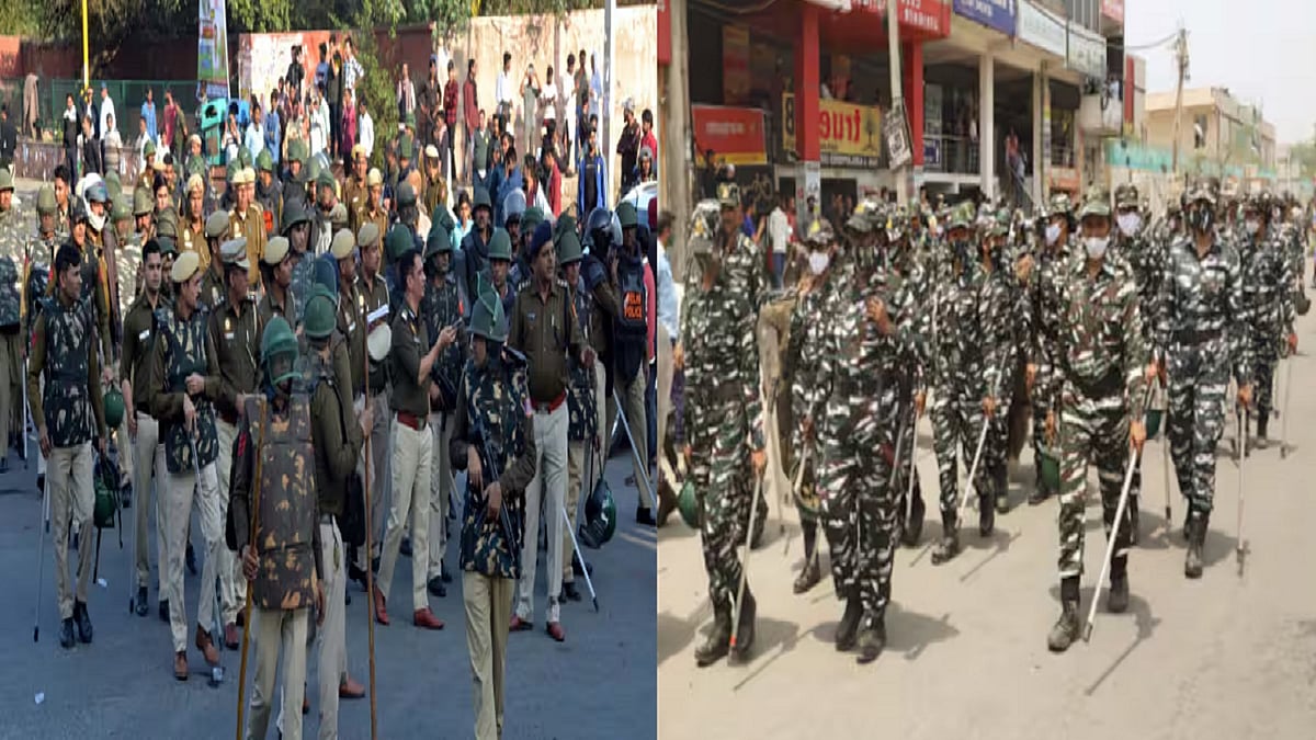 CAA लागू होने के बाद दिल्ली में सुरक्षा कड़ी, अर्धसैनिक बलों ने किया फ्लैग मार्च