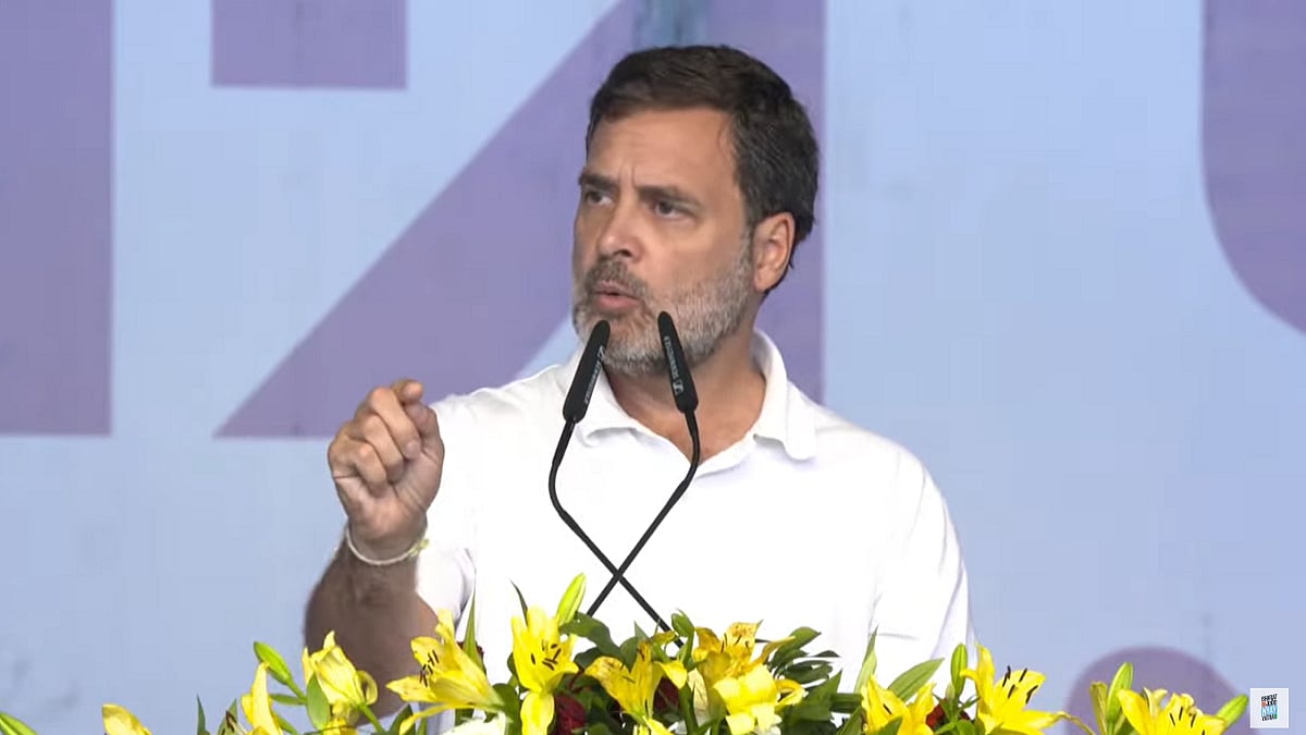 लोकतंत्र बचाओ रैली में राहुल बोले, देश-संविधान की रक्षा वाला है ये चुनाव, BJP जीती, संविधान को बदला तो नहीं बचेगा देश