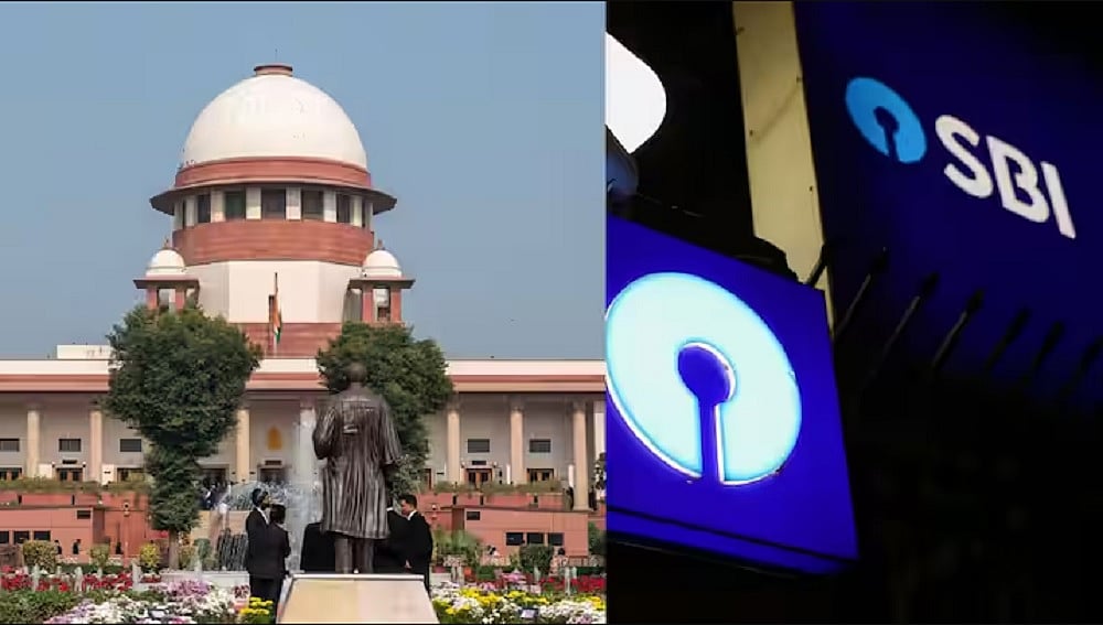 सुप्रीम कोर्ट का SBI को नोटिस, चुनावी बॉन्ड संख्या उजागर करने का निर्देश