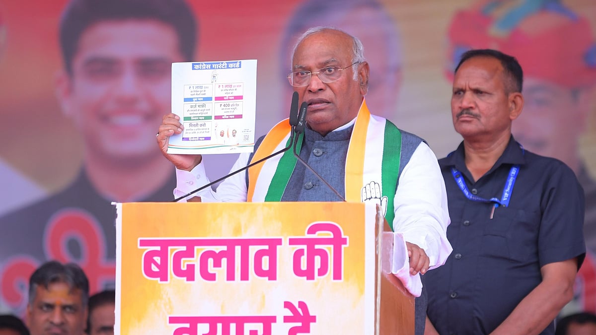 कांग्रेस अध्यक्ष खड़गे ने पीएम मोदी पर बोला हमला।