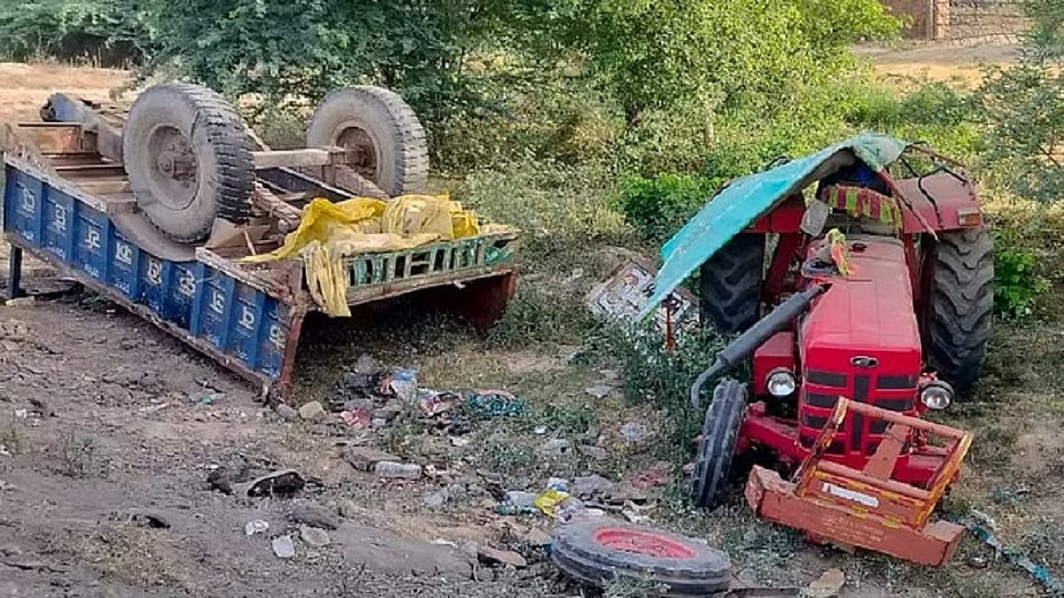 यूपी के मैनपुरी में भीषण सड़क हादसा, ट्रक ने ट्रैक्टर-ट्रॉली को मारी टक्कर, 4 महिलाओं की मौत, कई घायल