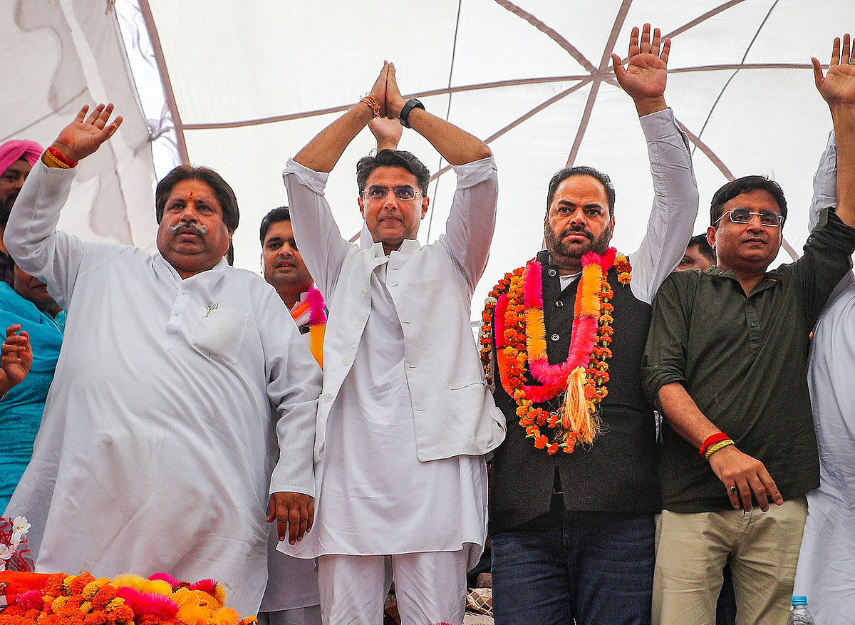 'अपनी विफलताओं से ध्यान भटकाने के लिए धर्म की राजनीति कर रही BJP', सचिन पायलट ने चुनाव आयोग पर भी उठाए सवाल