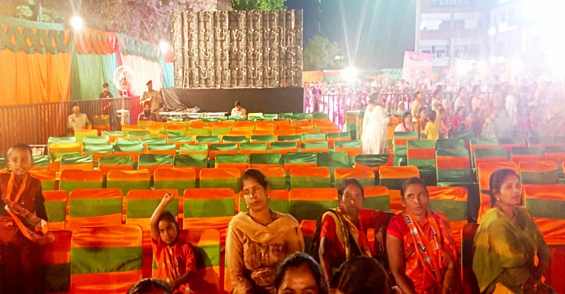 हरियाणा में BJP की विजय संकल्‍प रैलियों में कुर्सियां खाली, कहीं '400 पार' का हाल 75 पार के दावे जैसा न हो!