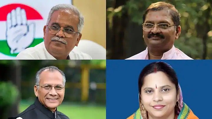 छत्तीसगढ़: दूसरे चरण में 3 हाई प्रोफाइल सीटों पर वोटिंग, पूर्व CM बघेल समेत इन दिग्गजों के भाग्य का फैसला 