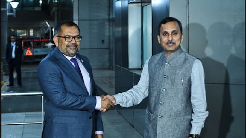 तनाव के बीच मालदीव के विदेश मंत्री भारत पहुंचे