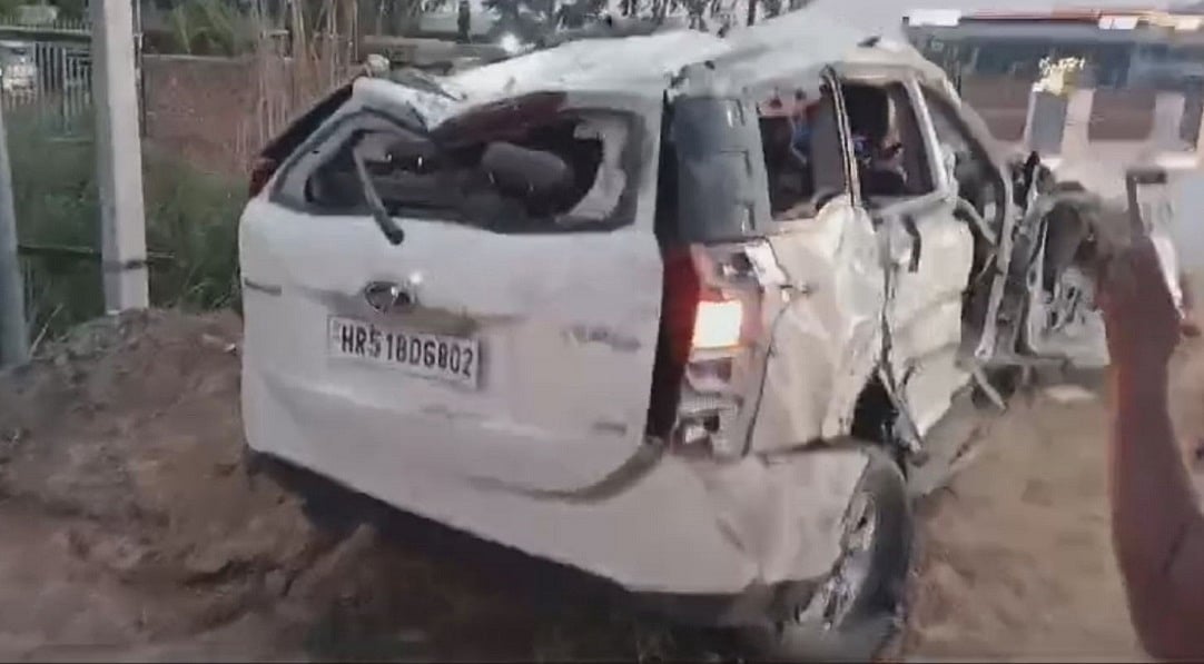 हरियाणाः हिसार में ट्रक-कार की भीषण टक्कर में एक ही परिवार के 5 लोगों की मौत, 4 की हालत गंभीर