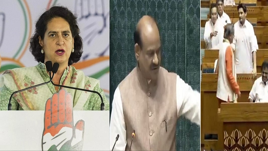 क्या अब संसद में 'जय संविधान' नहीं बोला जा सकता? स्पीकर के रुख पर प्रियंका गांधी ने उठाया सवाल