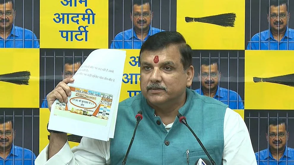 ‘आप’ नेता संजय सिंह ने एग्जिट पोल को बताया अविश्वसनीय और हास्यास्पद