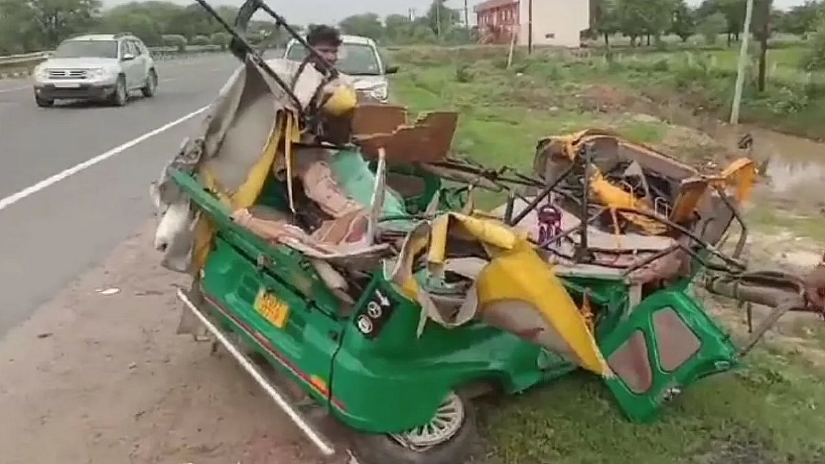 मध्य प्रदेश के ग्वालियर में दर्दनाक सड़क हादसा, ट्रक-ऑटो की टक्कर में 4 लोगों की दर्दनाक मौत, 4 घायल