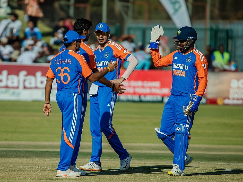हरारे में टीम इंडिया का डंका, पांचवें टी20 मैच में जिम्बाब्वे को हराया, 4-1 से सीरीज पर किया कब्जा